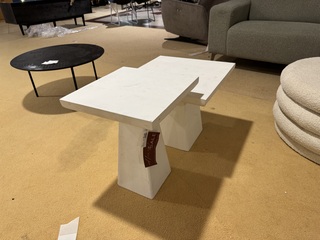 Set van 2 salontafels, wit